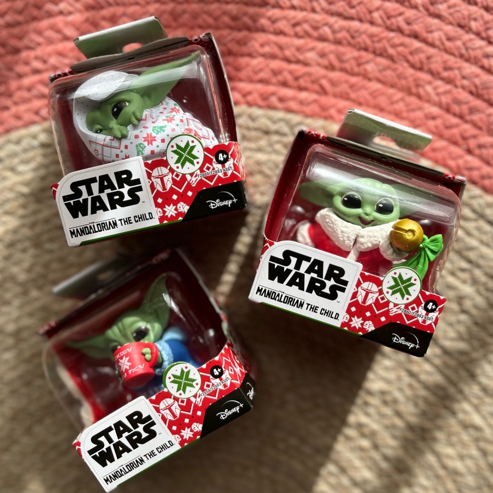 🎄3 Star Wars The Mandalorian Child Bounty Collection Holiday Baby Yoda Grogu